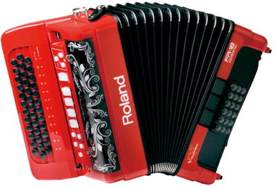 Red Accordion Png Hd (black)