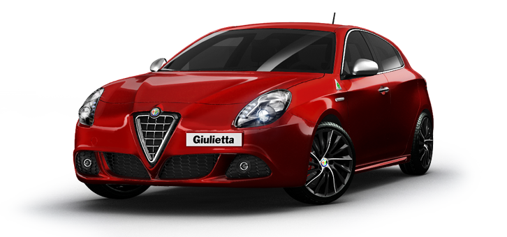 Red Alfa Romeo Png Pic (red, white, black)