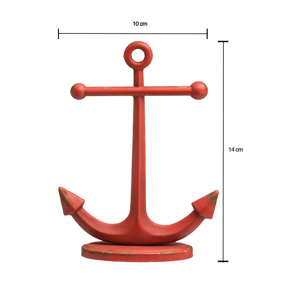 Red Anchor Png Hd (black)