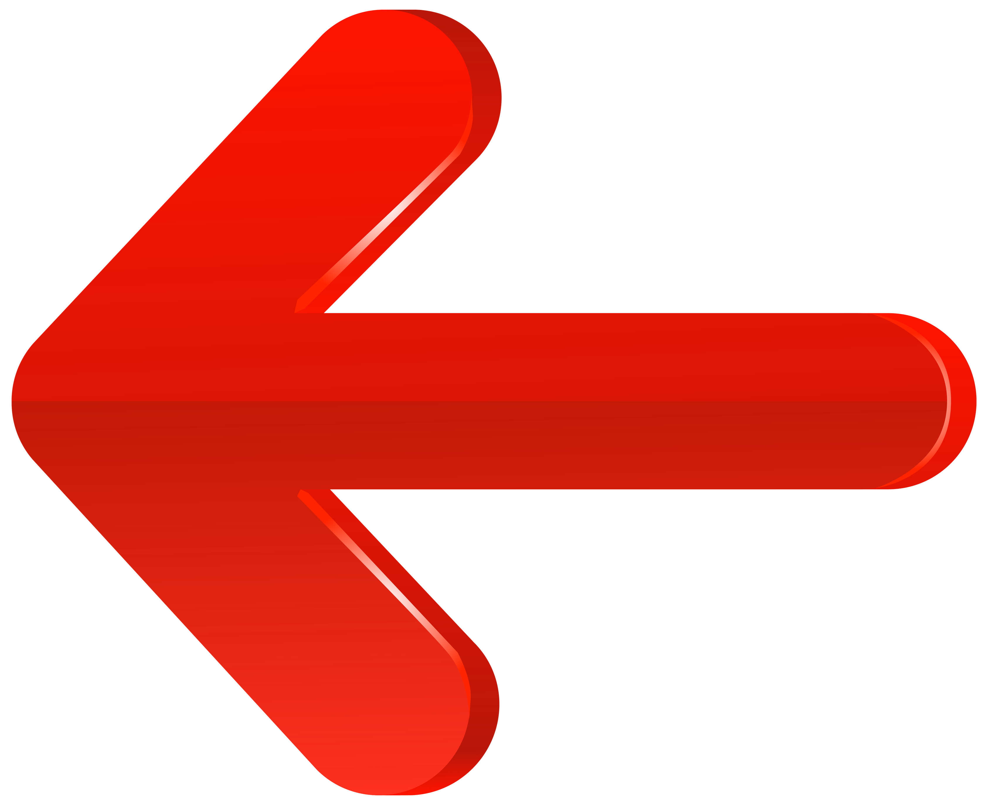 Red Arrow Png File (red, black)