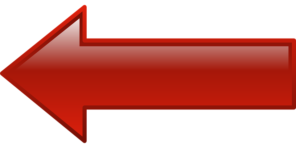 Red Arrow Png (black, maroon)