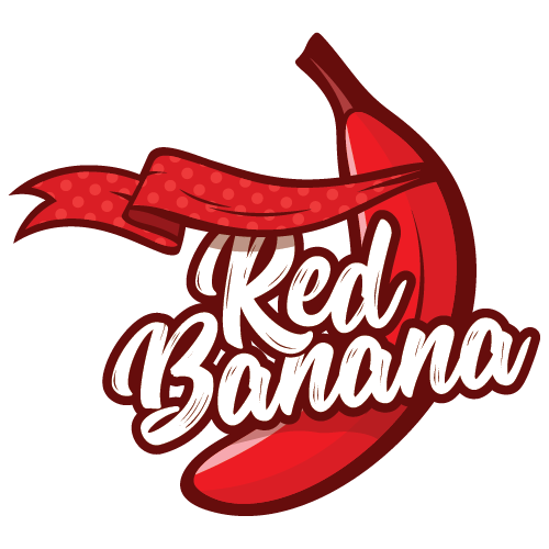 Red Banana Png Clipart (red, maroon, white)