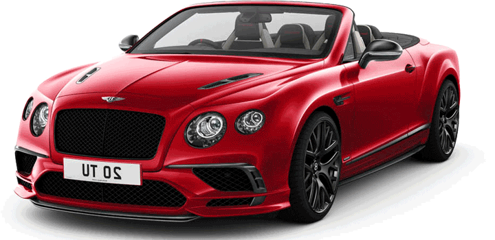 Red Bentley Png Isolated File (black, white)