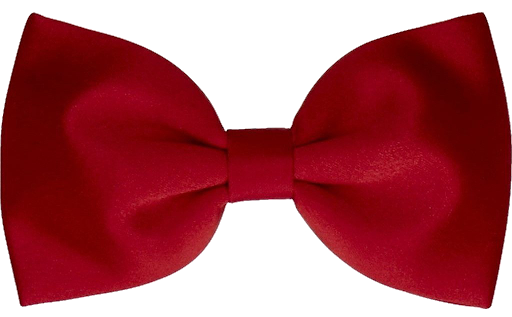 Red Bow Tie Transparent Png (black, maroon)