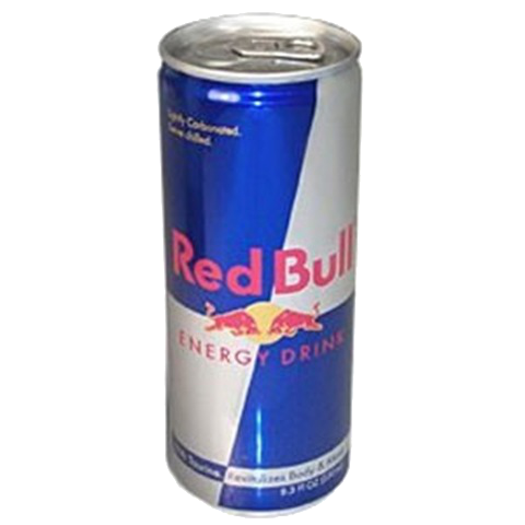 Red Bull Can Transparent (white)