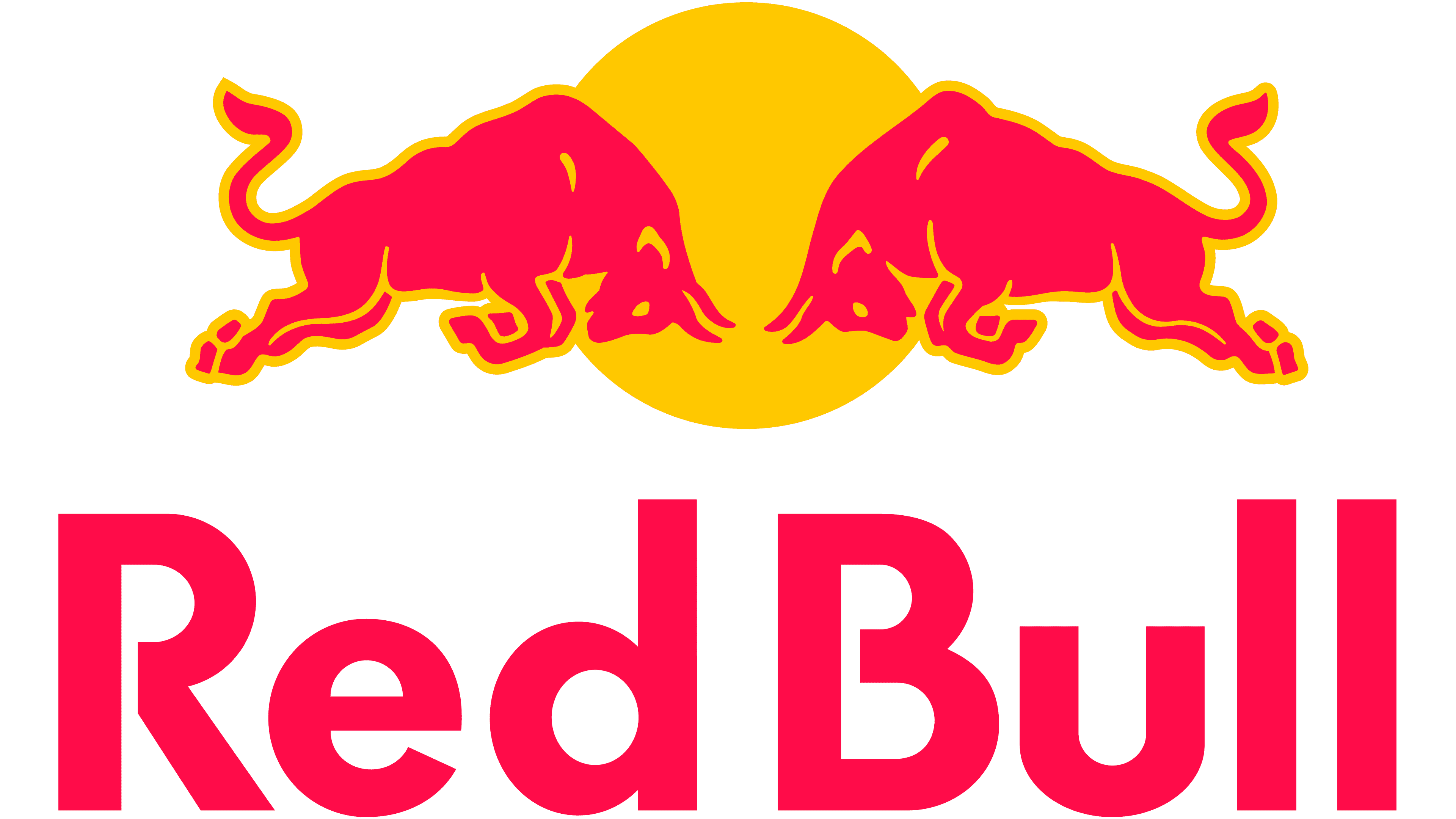 Red Bull Logo Png File (gold, gray, red)