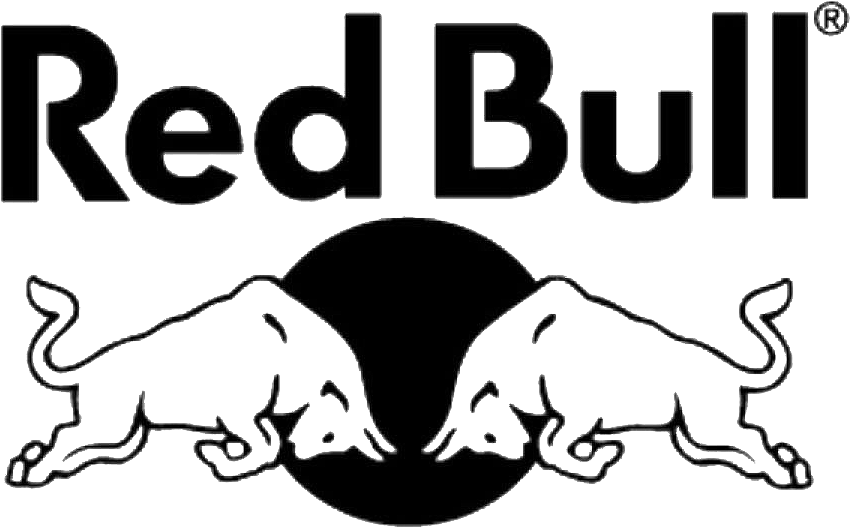 Red Bull Logo Png (black)