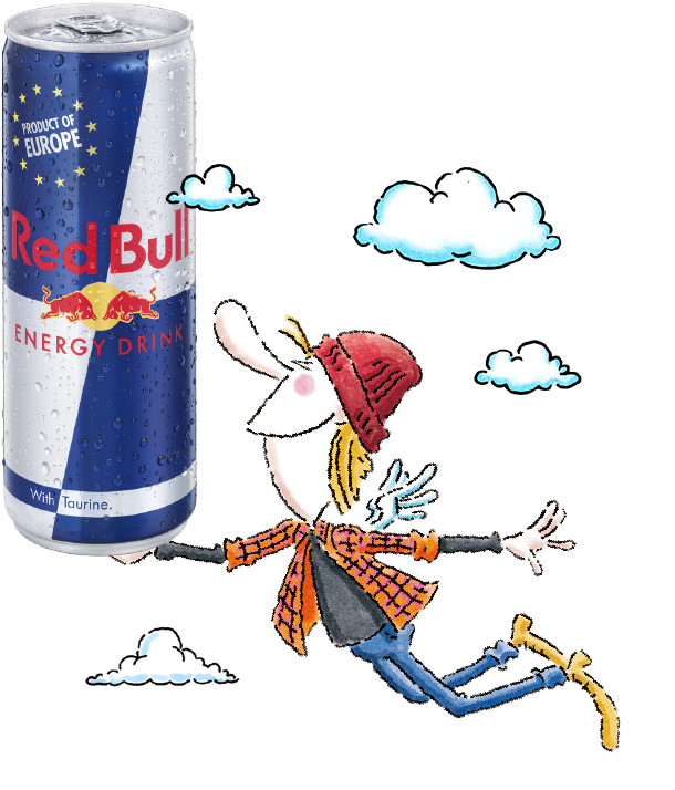 Red Bull (black, white)