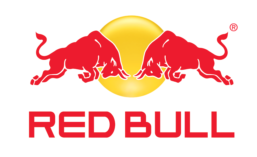 Red Bull Transparent Png (gray, red, salmon, black)