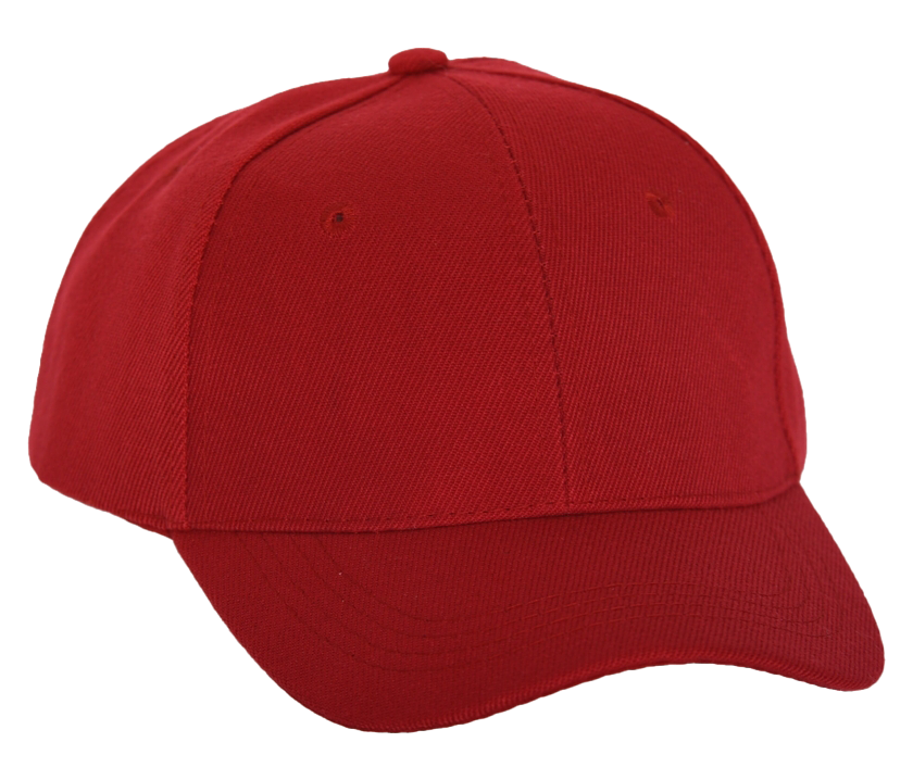 Red Cap Png (maroon, white)