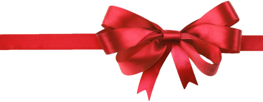 Red Christmas Ribbon Png Background Image (red, salmon, black)