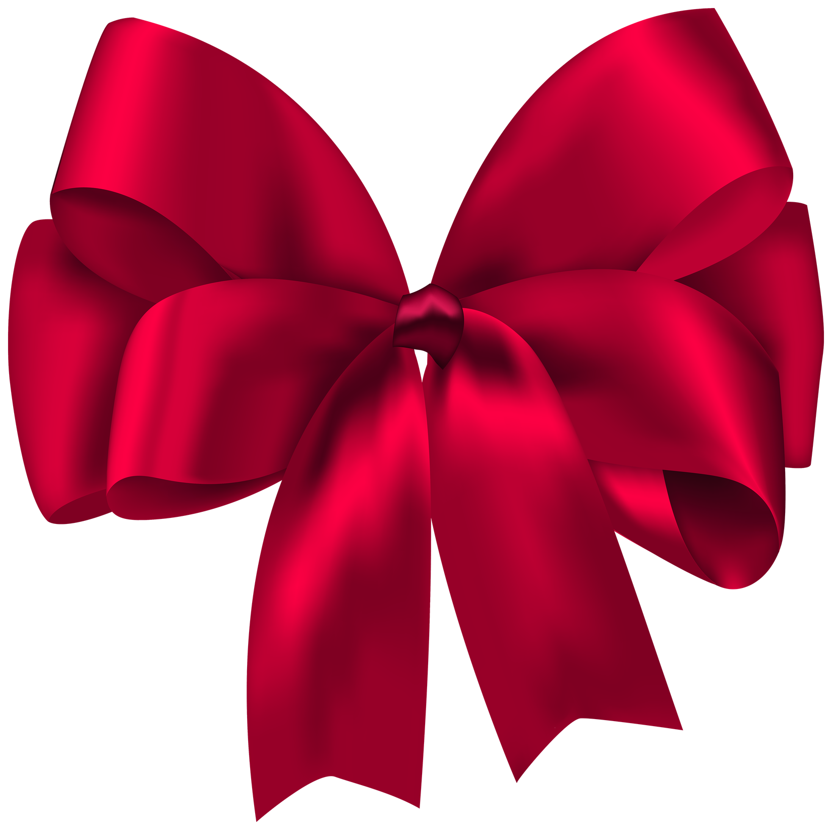 Red Christmas Ribbon Png Free Image (black, maroon)