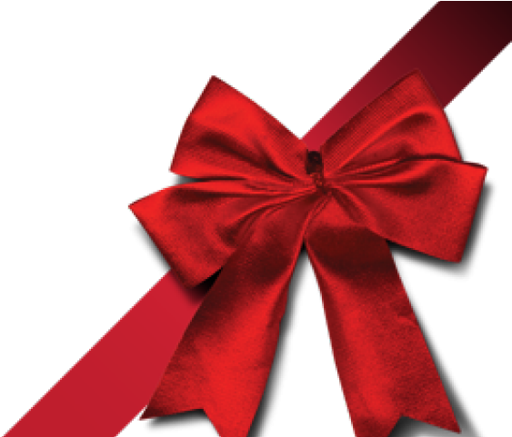 Red Christmas Ribbon Png Picture (chocolate, black)