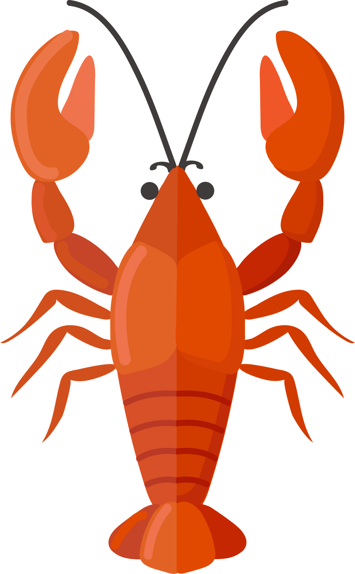 Red Crawfish Png Free Download (gray, chocolate)