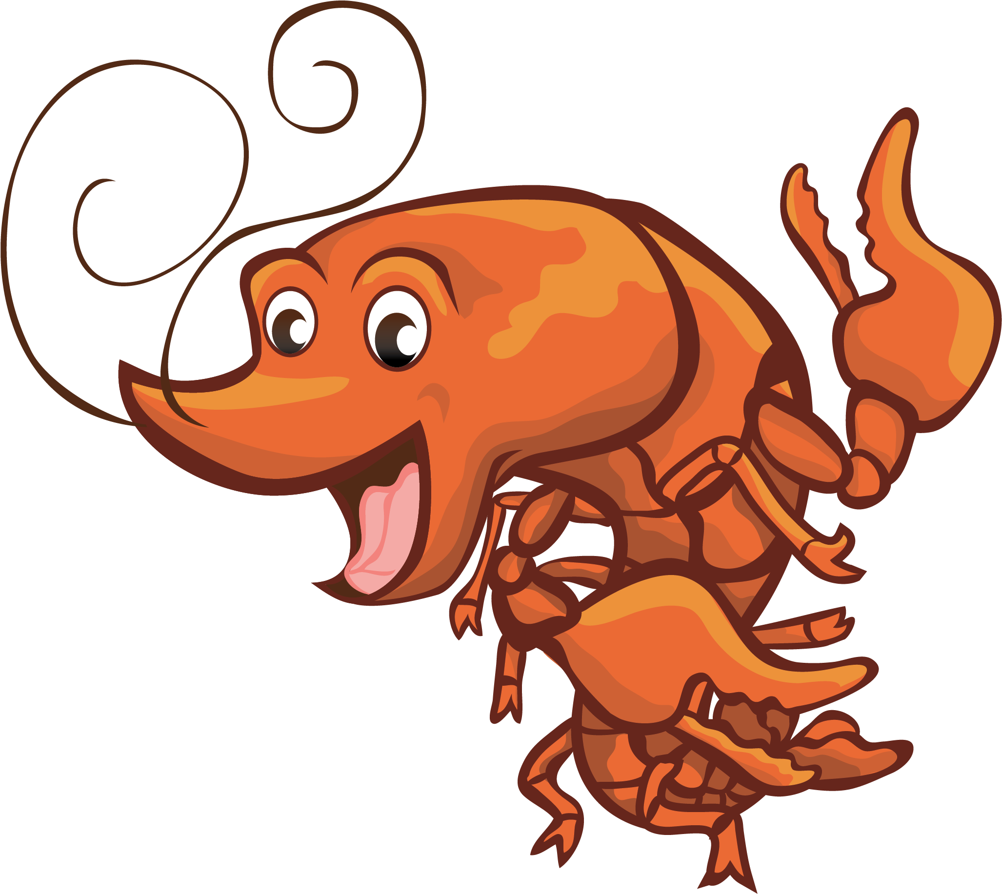 Red Crawfish Png Hd Isolated (black, chocolate)