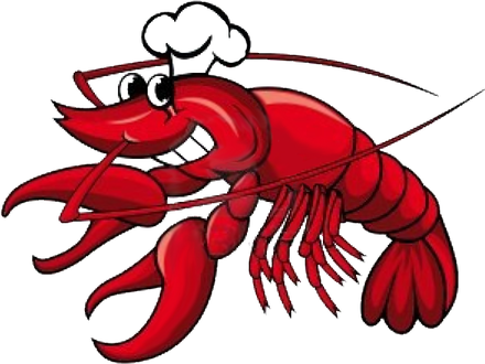 Red Crawfish Png Isolated Hd (black, white, maroon, red)