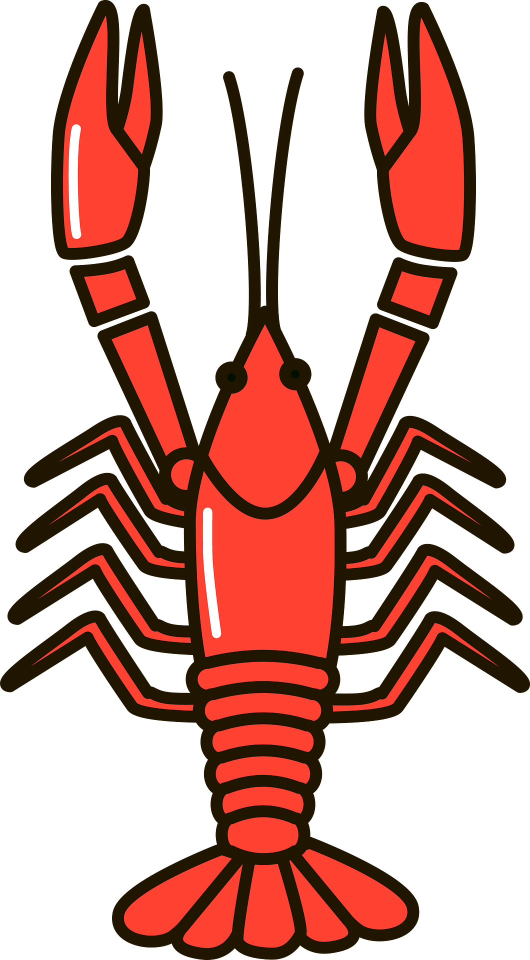 Red Crawfish Png Isolated Pic (gray, chocolate)