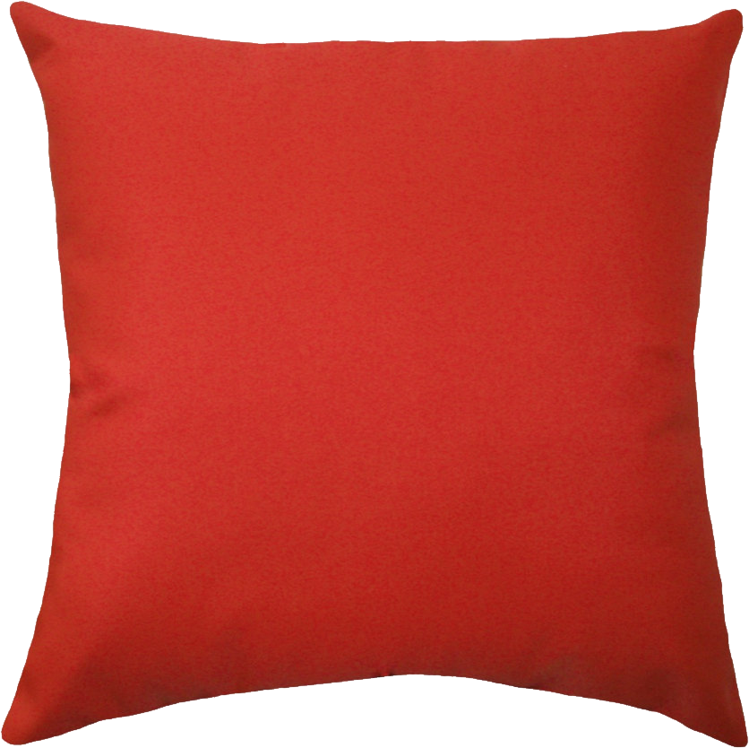 Red Cushion Png File (chocolate, black)