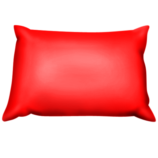 Red Cushion Png Pic (black, salmon, red)