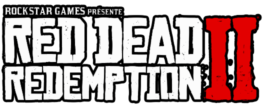 Red Dead Redemption Ii Logo Png Free Download (gray, red, black, white)