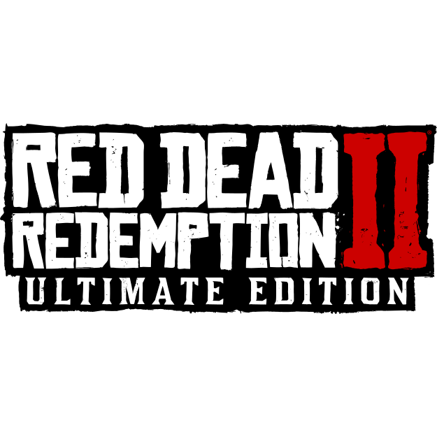 Red Dead Redemption Ii Logo Png Photo (red, black, white)