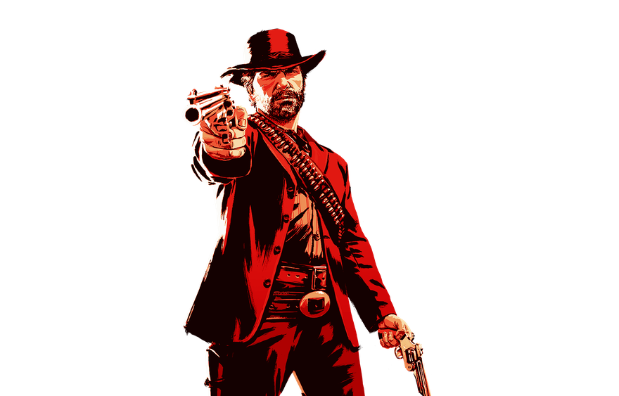 Red Dead Redemption Ii Png Picture (black)