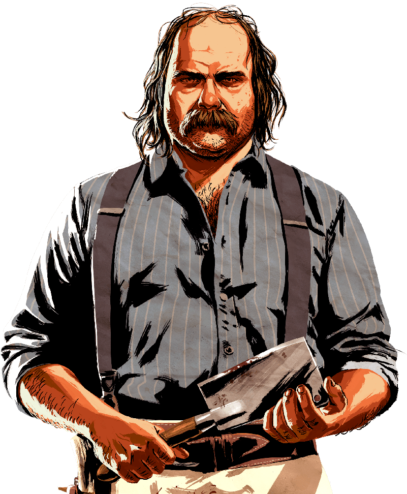 Red Dead Redemption Ii Transparent Png (gray, pink, black, white)