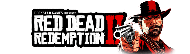 Red Dead Redemption Logo Png Photo (gray, lavender, black, white)