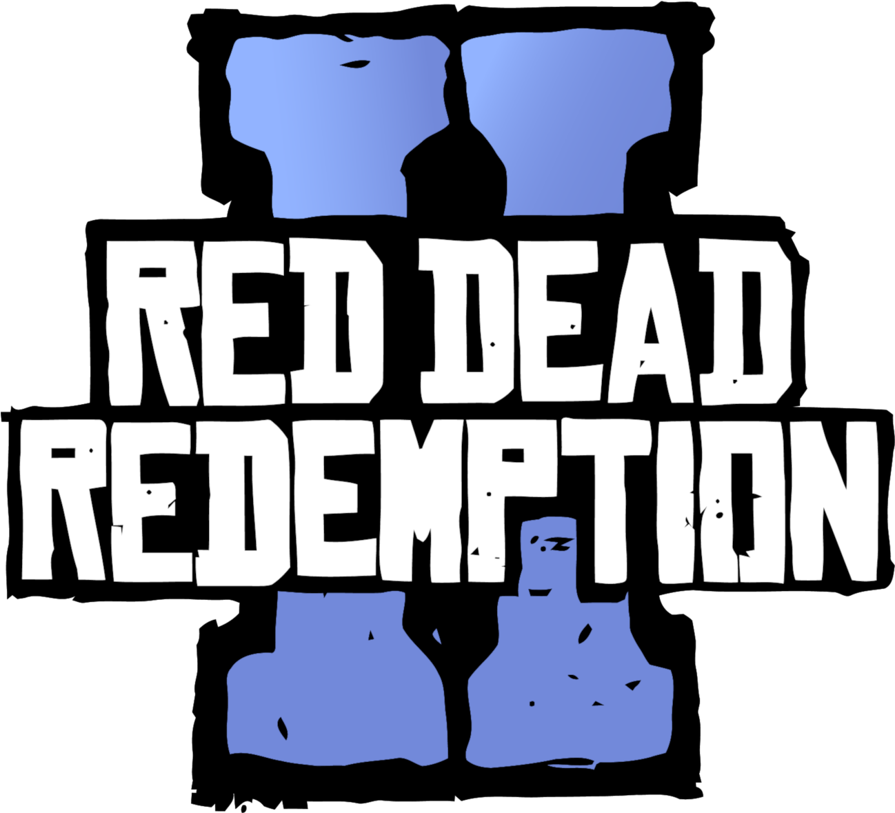 Red Dead Redemption Logo Png Photos (gray, silver, black, white)