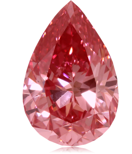 Red Diamond Gemstone Png (black, white, maroon)