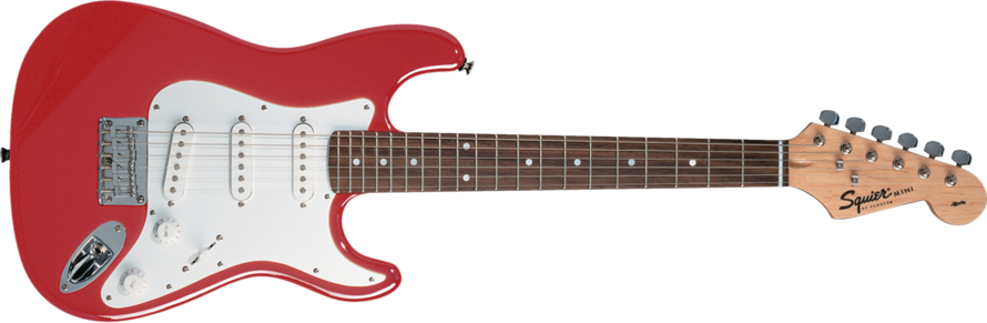 Red Electric Guitar Transparent Background (chocolate, maroon, black)