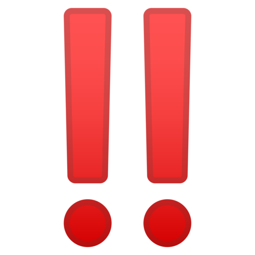 Red Exclamation Mark Png Image (chocolate, salmon, black)