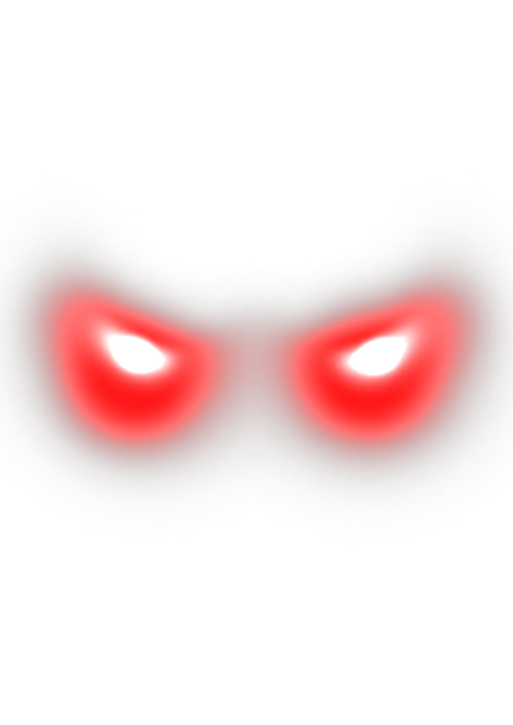 Red Eye Png Clipart (black)