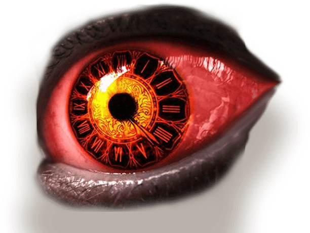 Red Eye Png File (black)