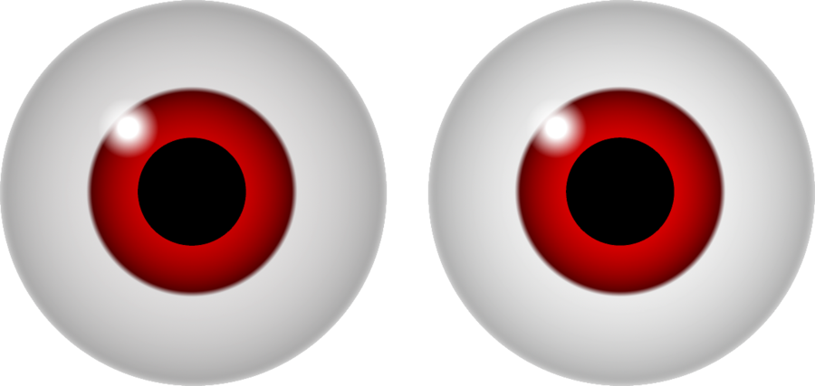 Red Eye Png Picture (black, lavender, silver)