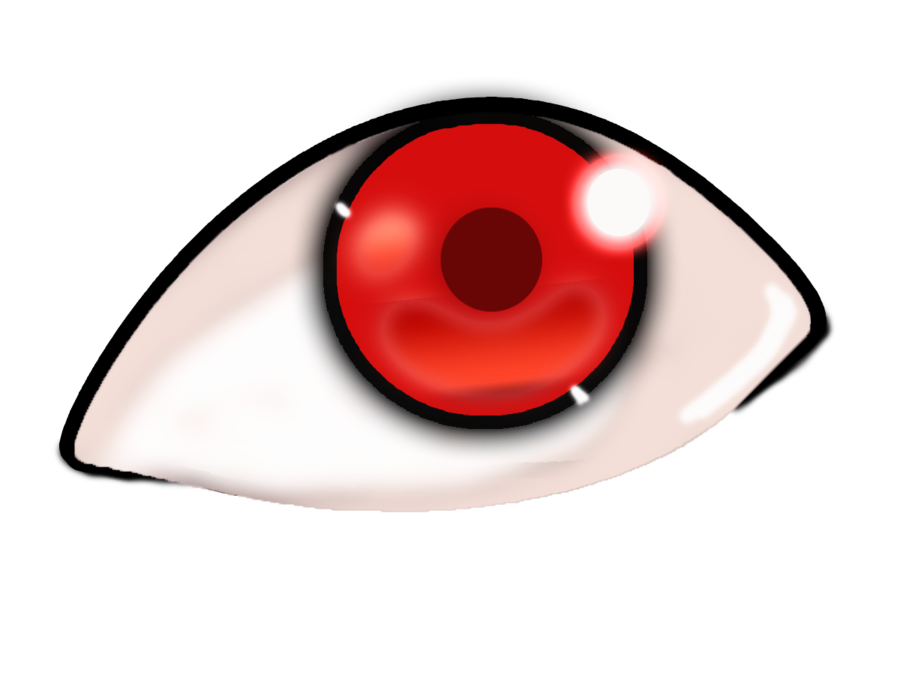 Red Eye Png (maroon, white, black, red, beige)