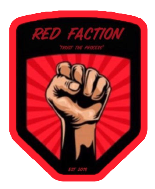 Red Faction Png File (white, black, red, beige, pink)