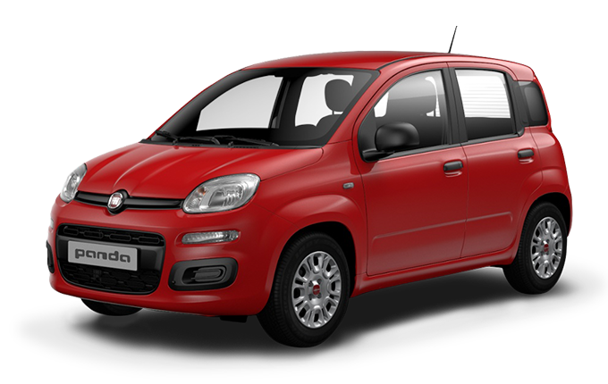 Red Fiat Panda Transparent Png (gray, black, white, silver, lavender)