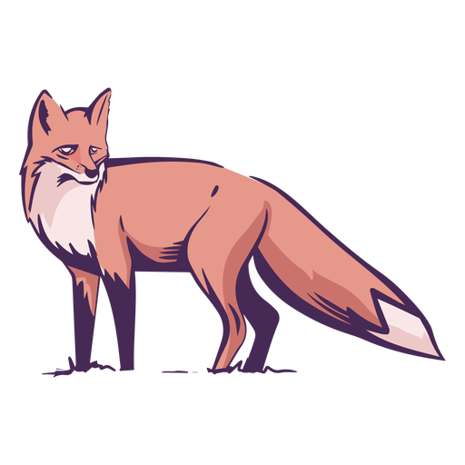 Red Fox Png Isolated Hd (pink, salmon, black, beige, indigo)