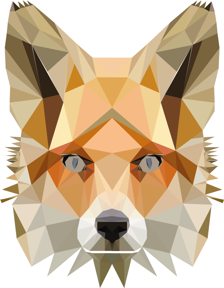 Red Fox Transparent Png (gray, chocolate, black, olive, salmon)