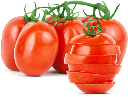 Red Fresh Tomatoes Bunch Png Image (chocolate, pink, black)