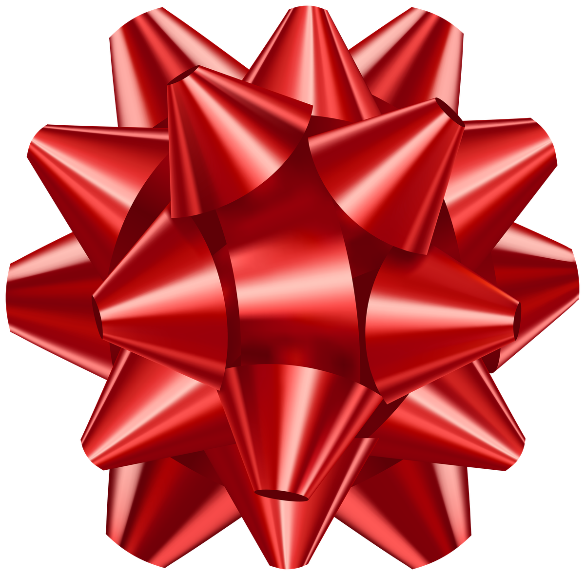 Red Gift Bow Transparent Png (black, maroon)