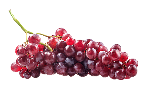 Red Grapes Png Clipart (black)