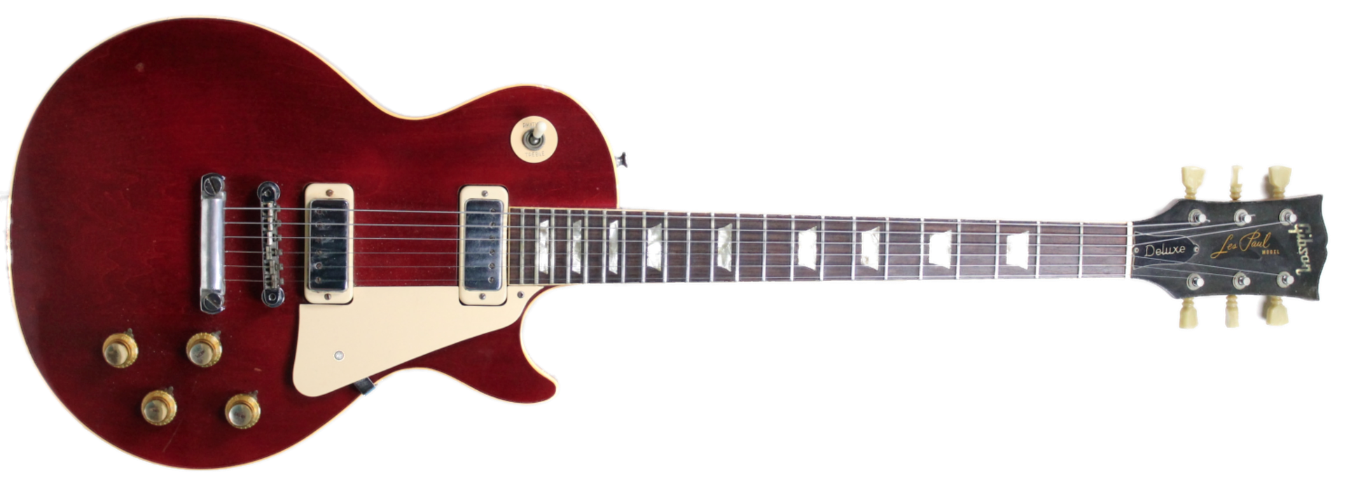 Red Guitar Png Clipart (black, beige, maroon)