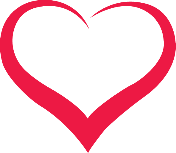 Red Heart Love Png Images (red, white)