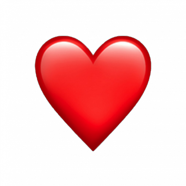 Red Heart Love Png Photos (black, red)