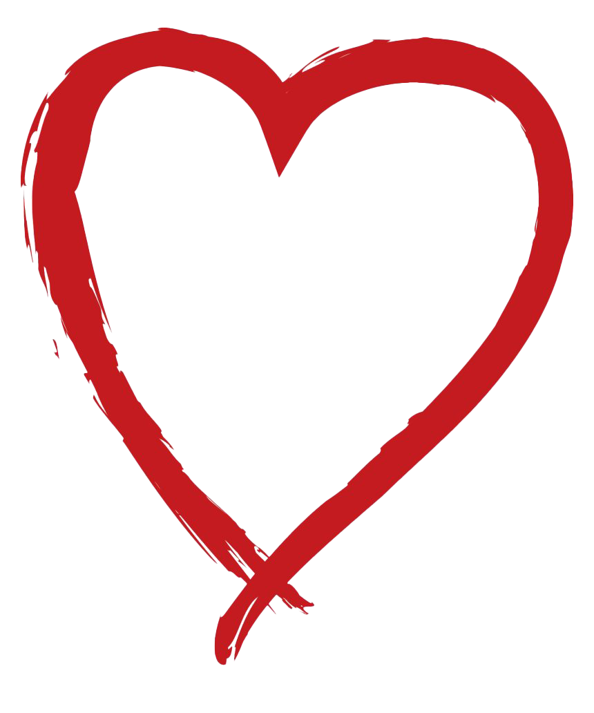 Red Heart Symbol (red, white)