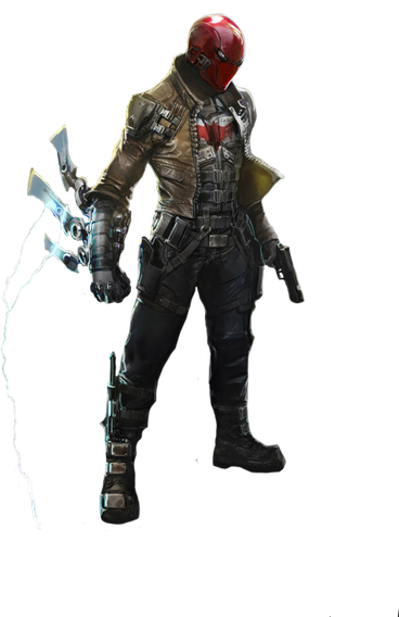 Red Hood Png Isolated Pic (black)