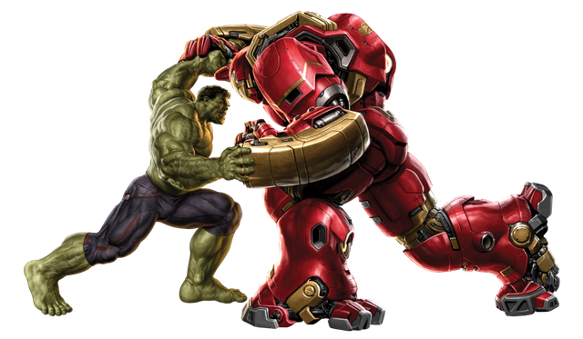 Red Hulk Png Clipart (black)