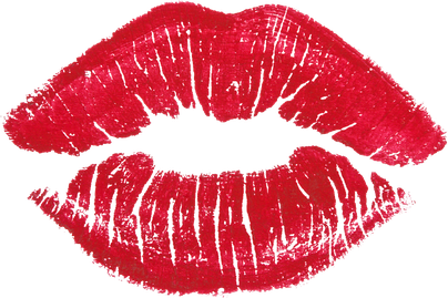 Red Kiss Png File (red, black)